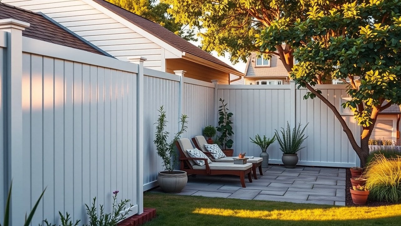 Choosing the right vinyl fence for enhanced outdoor living experiences