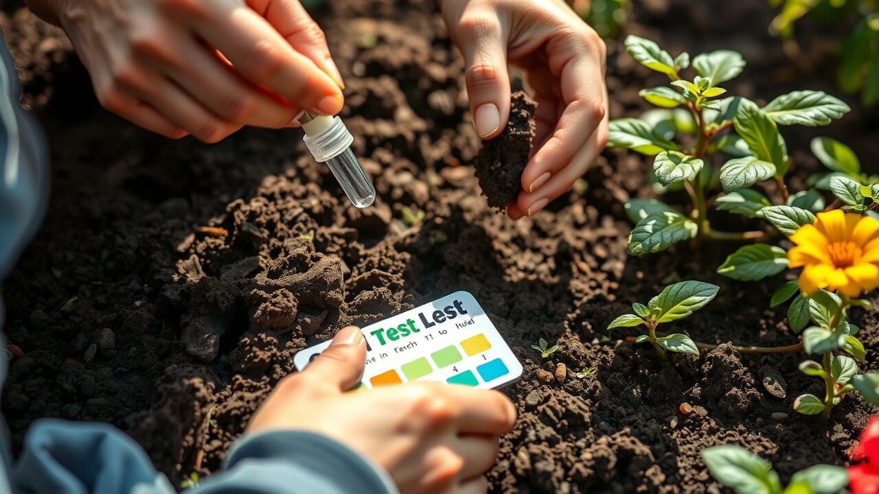 Soil testing methods for healthy garden improvement