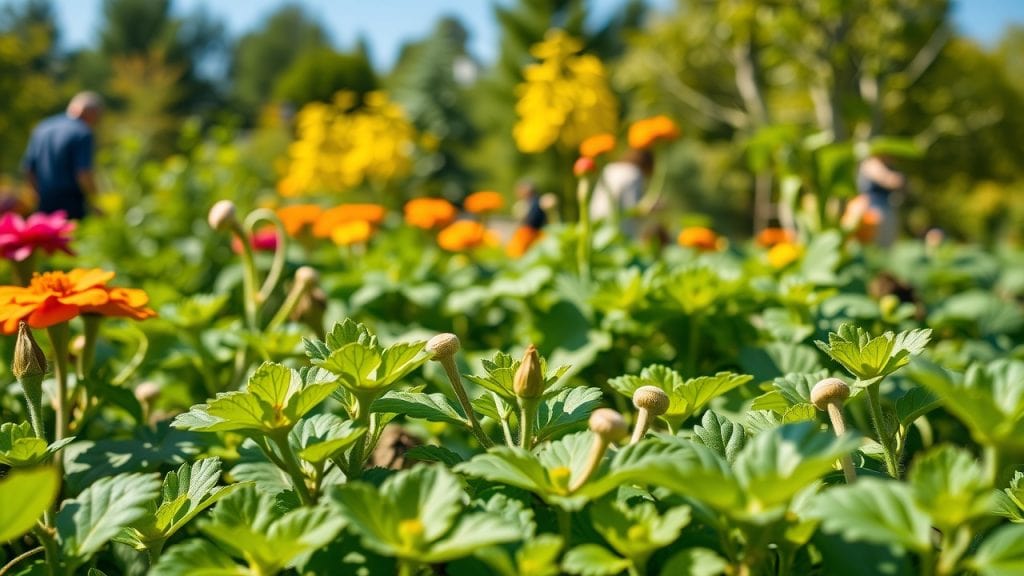 Natural pest control methods for a thriving vegetable garden