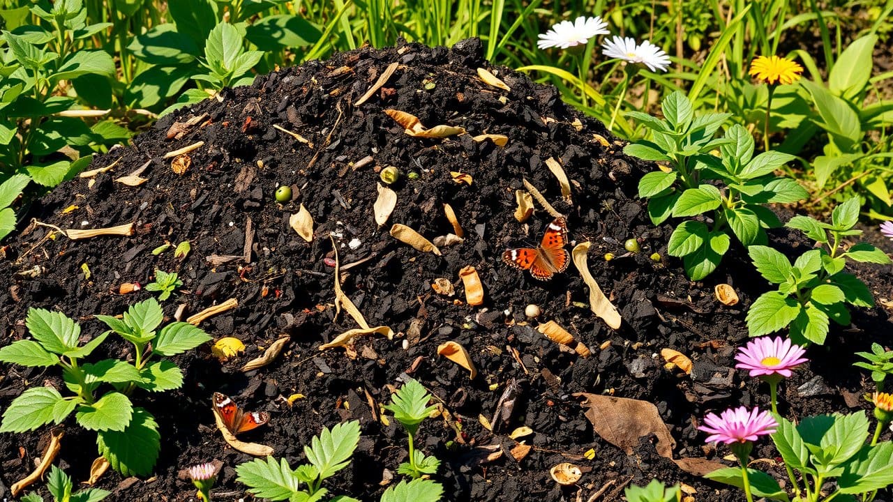 Composting benefits for effective garden pest control in organic gardening