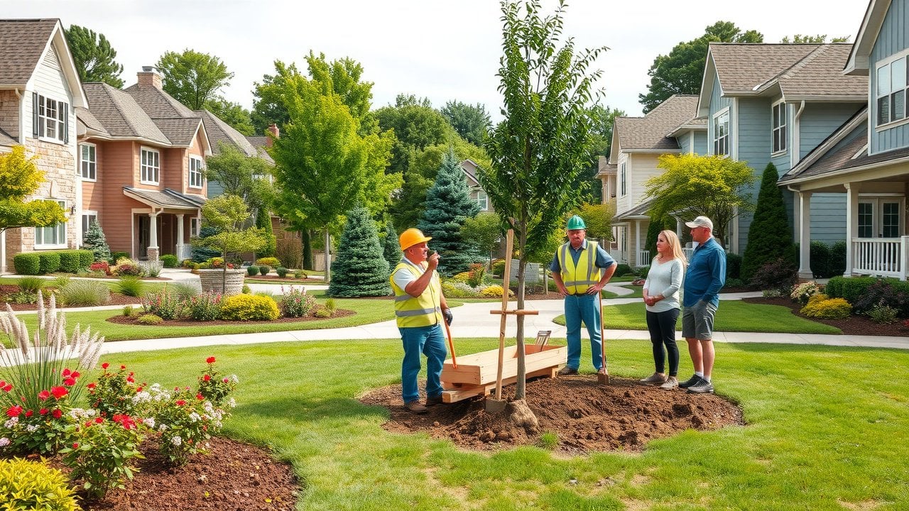 Benefits of hiring a professional landscaper for community beautification