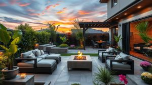 Modern outdoor patio designs for latest landscaping trends in Melbourne