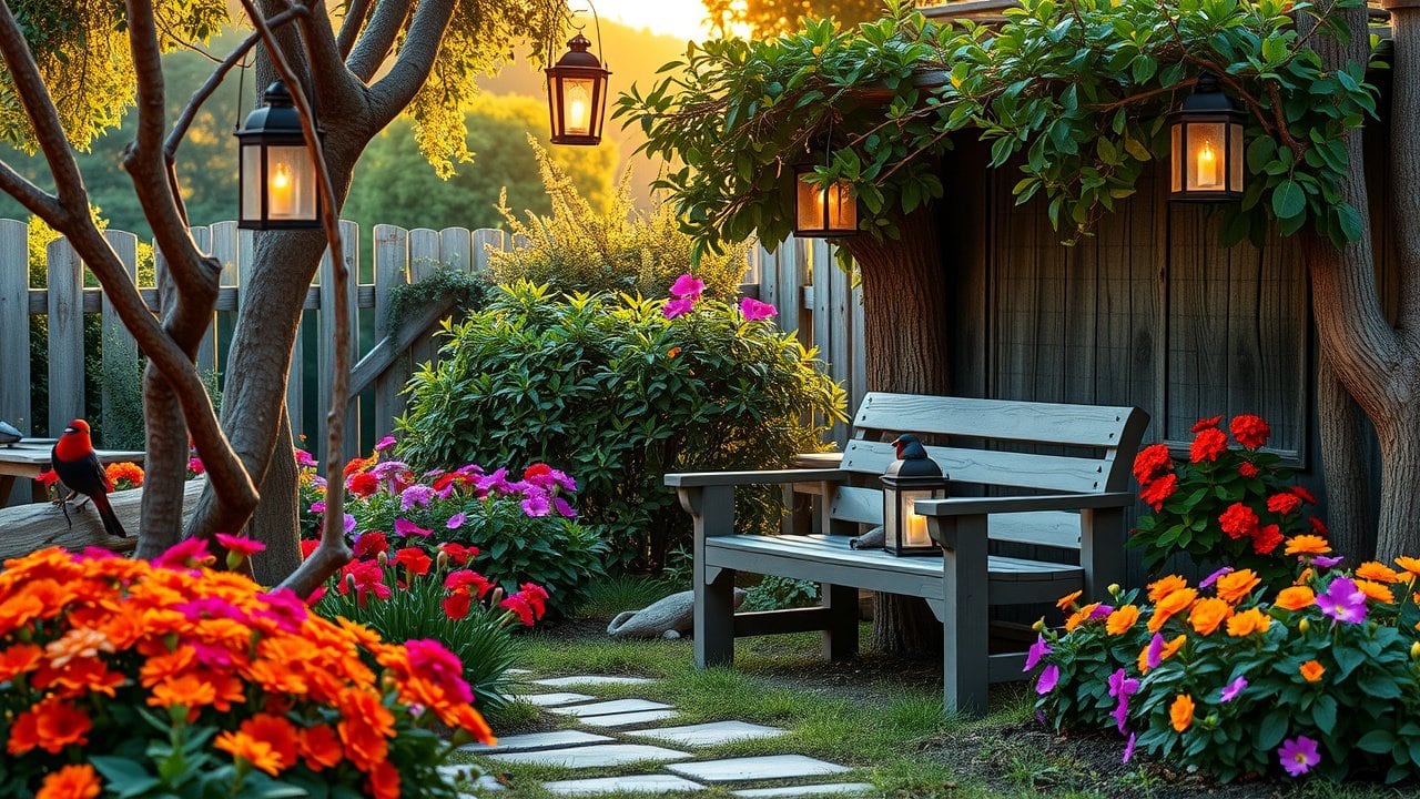 How to select outdoor furniture that enhances a garden retreat
