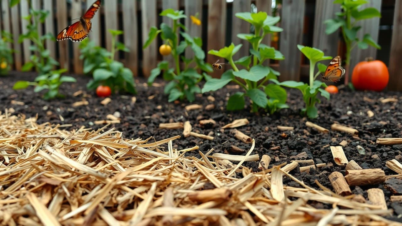 Effective soil retention techniques for healthier garden beds with mulch