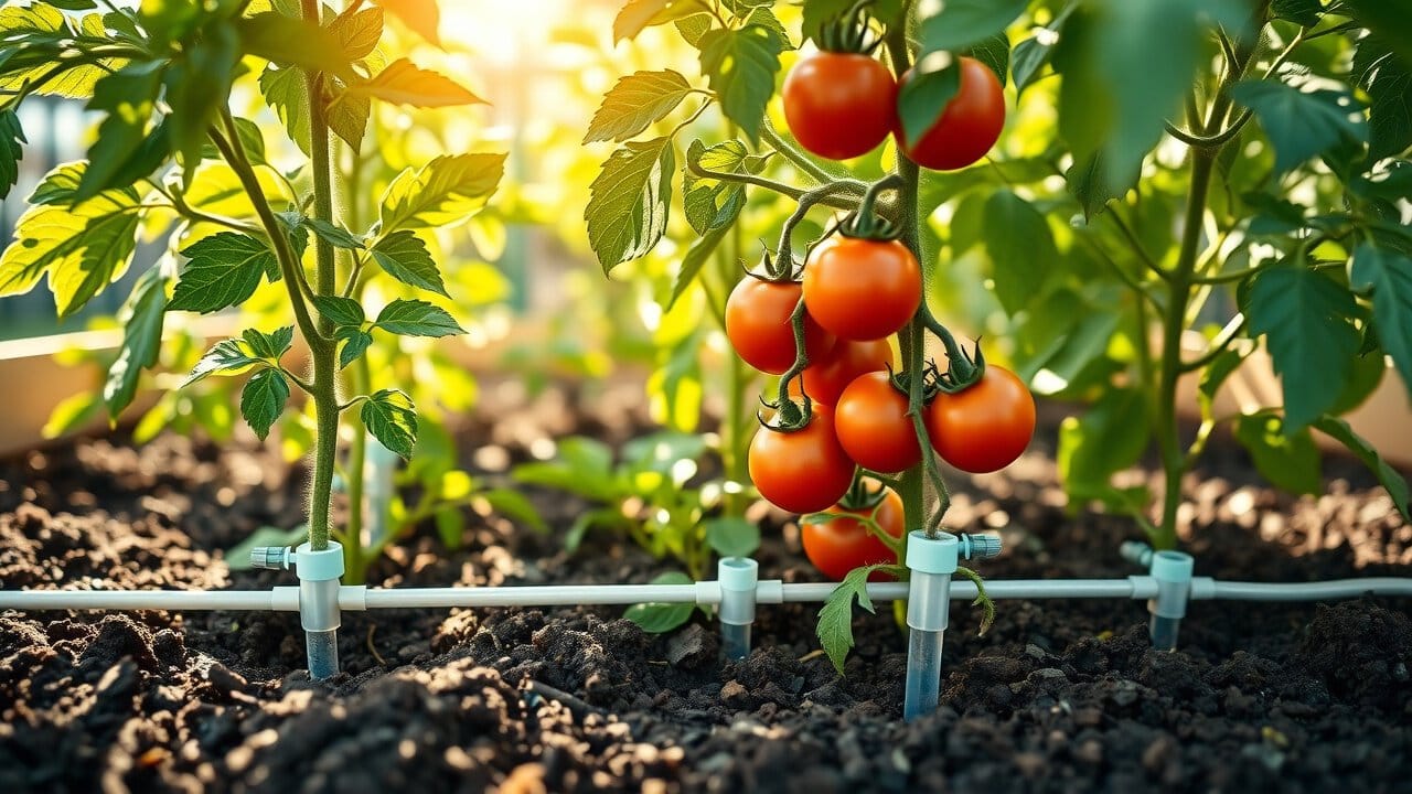 Effective drip irrigation systems for water wise gardening
