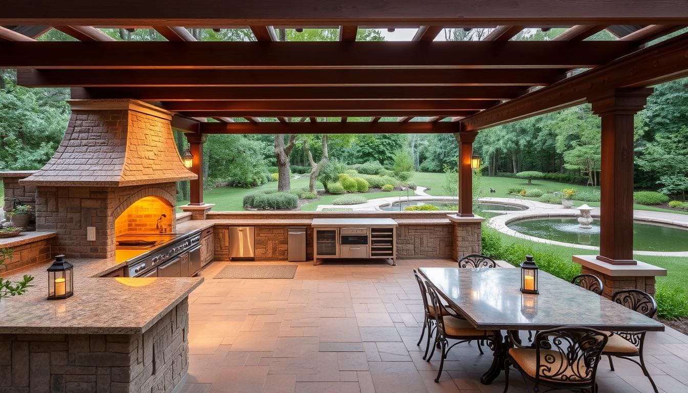 How to Build an Outdoor Kitchen and Dining Area