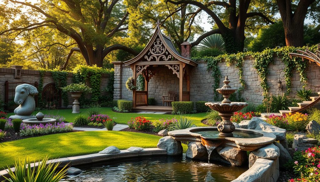 Custom Garden Features and Installations