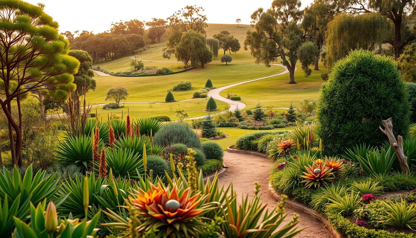 balanced garden design Australia