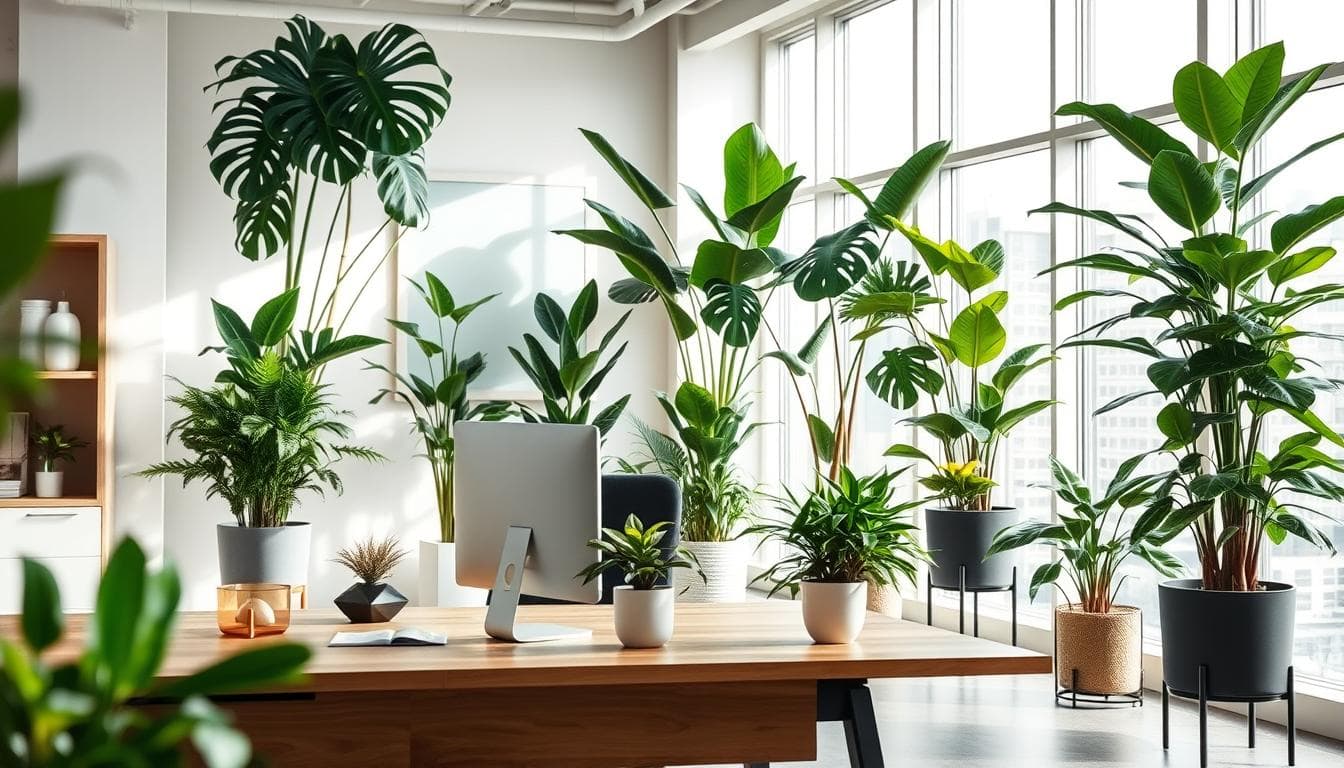 modern office plant design