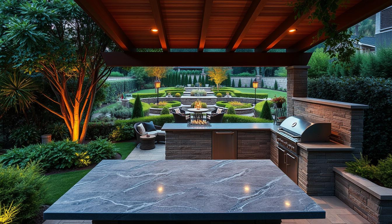 custom outdoor kitchen design